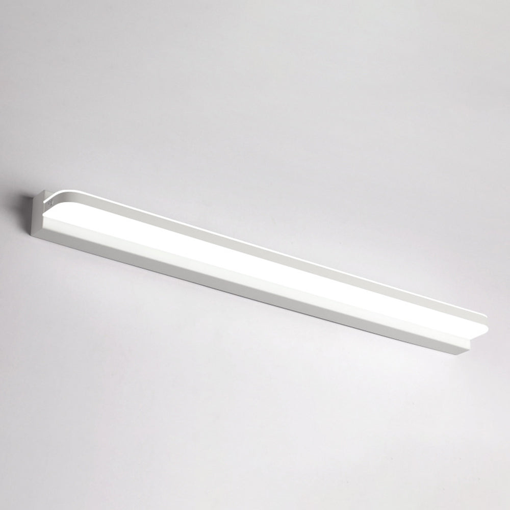 Rectangular LED Mirror Lamp Wall Light Bathroom Bedroom Stainless Steel Modern Waterproof Design Home Decor | Sansoti