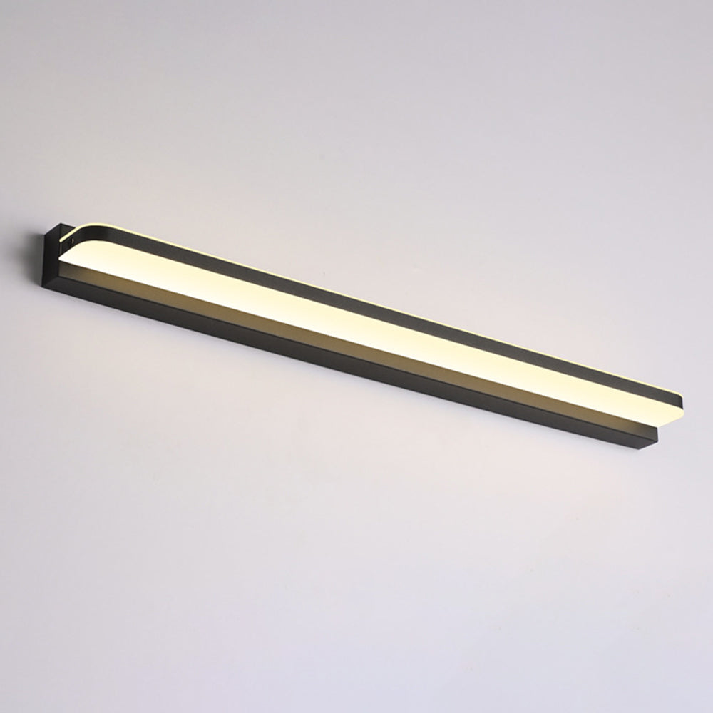 Rectangular LED Mirror Lamp Wall Light Bathroom Bedroom Stainless Steel Modern Waterproof Design Home Decor | Sansoti