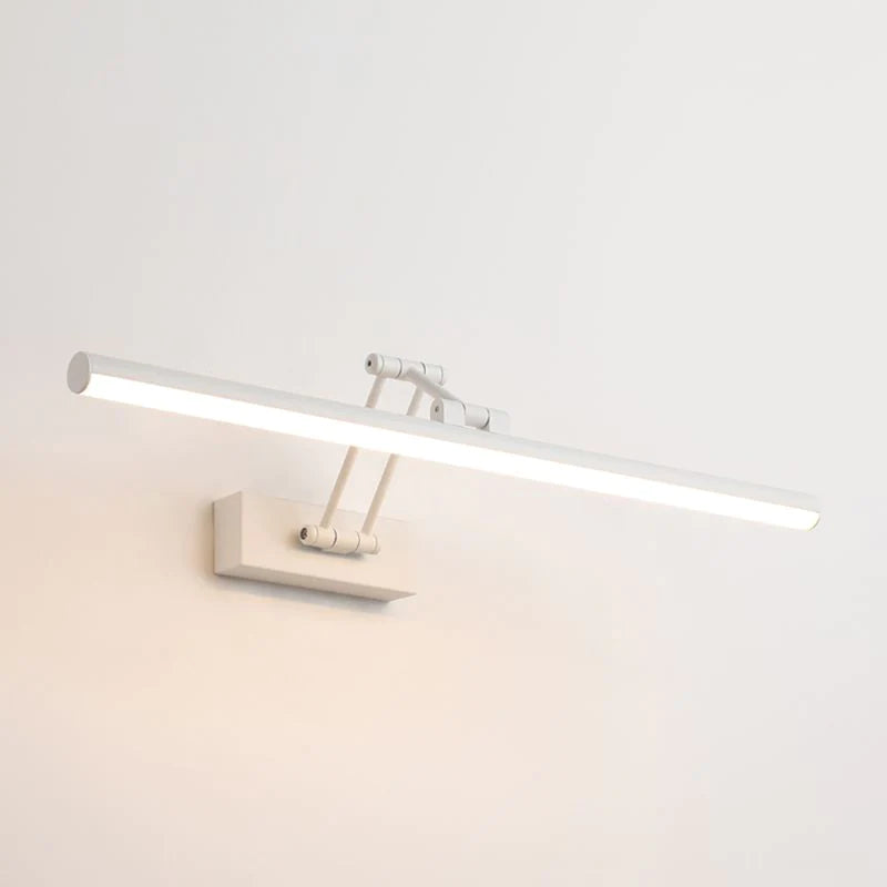Spiegellampe LED Schwarz Weiß Metall Acryl IP44 Bad Bad Modern 40-100cm | Restfield