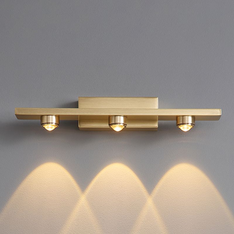 Wandlamp met Golvend Lichtpatroon Metaal Acryl 3 5 7 Lichtpunten Warm Wit LED Slaapkamer Eetkamer Woonkamer | Sansoti