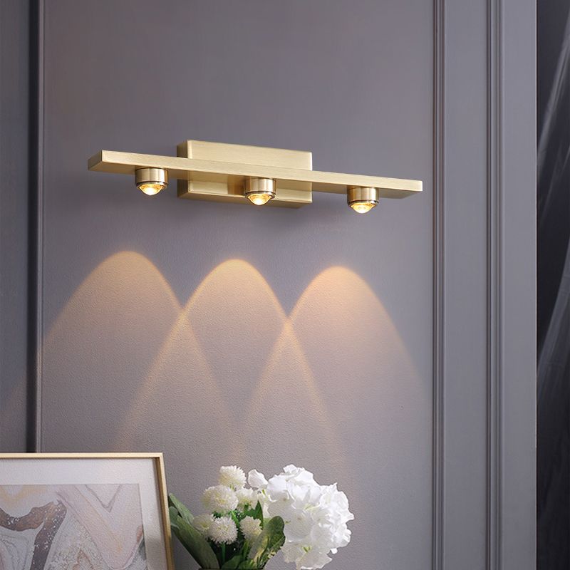 Wandlamp met Golvend Lichtpatroon Metaal Acryl 3 5 7 Lichtpunten Warm Wit LED Slaapkamer Eetkamer Woonkamer | Sansoti