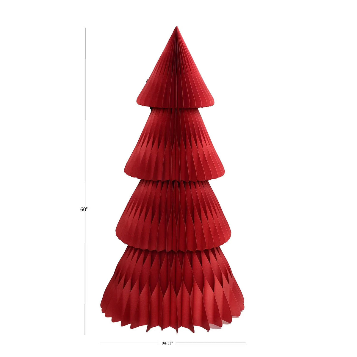 Decoratieve Papieren Boom 30cm Honingraat Structuur Vouwbaar Interieurobject Feestdecoratie Tafelornament | Sansoti