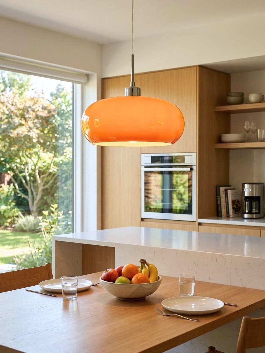 Bauhaus Glazen Hanglamp Metaal 11cm Nordic Design Eetkamer Keuken | Sansoti