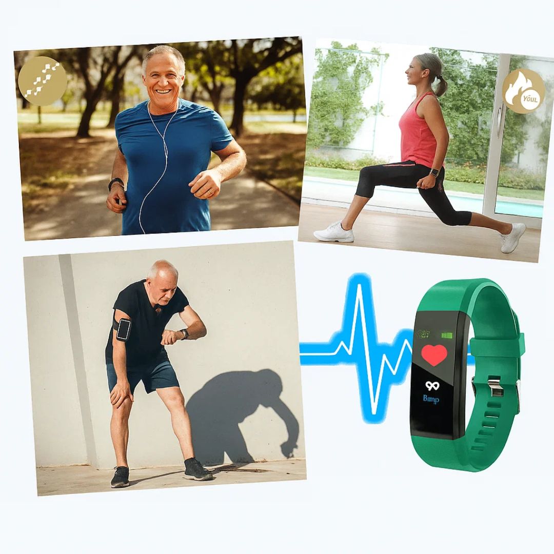 Slimme Horloge met Valdetectie GPS Tracker en Gezondheidsmeting voor Senioren Ouderenzorg Veiligheid | Sansoti