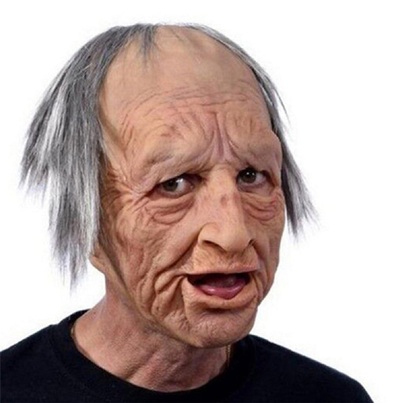 Realistic Latex Full Face Mask for Halloween Cosplay Parties Horror Costume Carnival Theater | Sansoti