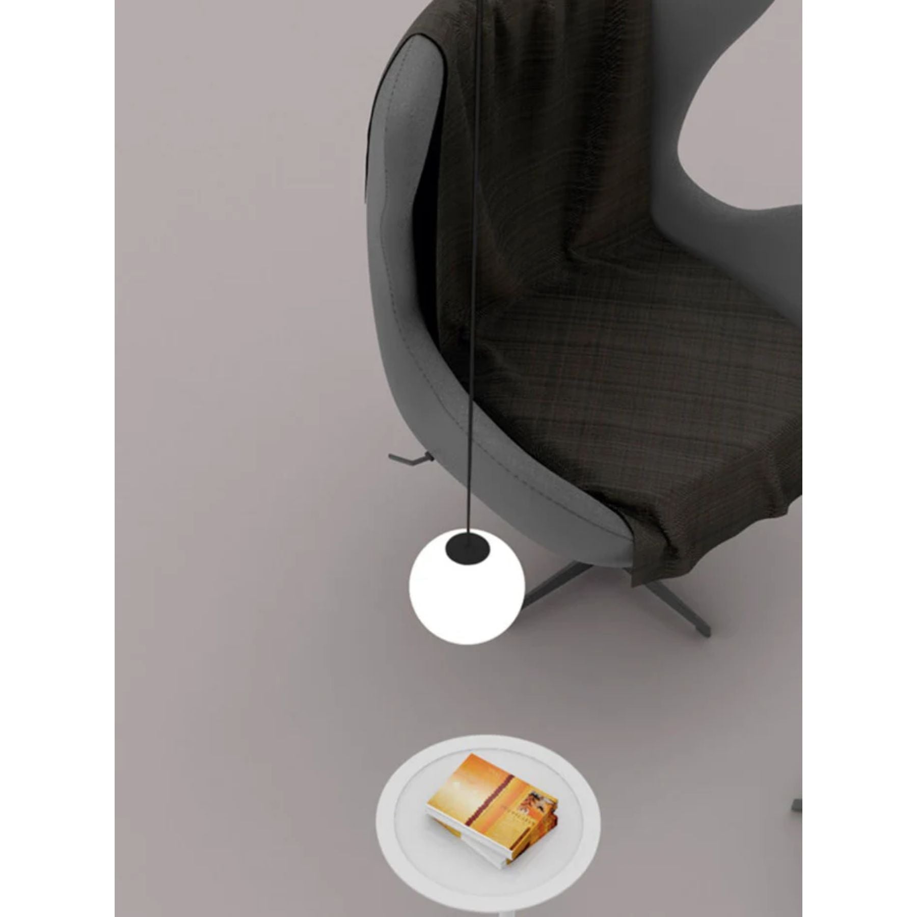 Hängelampe Messing Milchglas Decke Minimalistisch Modern Skandinavisch Flur Esstisch Nachttisch | Restfield