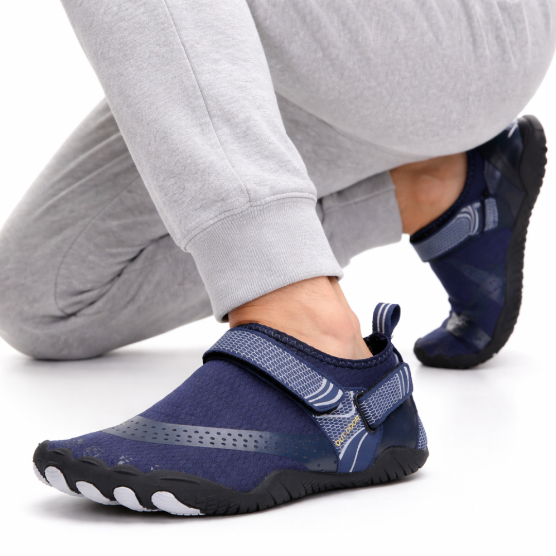 Five-Toe Water Shoes Quick-Drying Non-Slip Swimming Beach Water Sports Unisex Breathable Barefoot Aqua Shoes | Sansoti