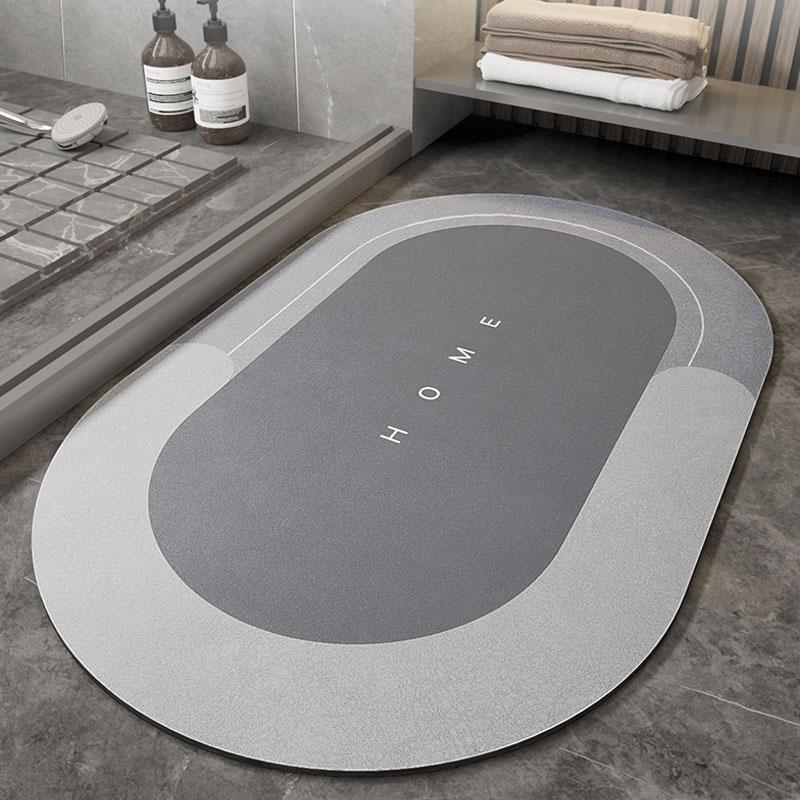 Zachte Badmat Antislip 40x60 cm | Superabsorberend Microvezel Droogloopmat voor Badkamer Keuken | Sneldrogend Vloerkleed met Antislip Onderkant | Sansoti