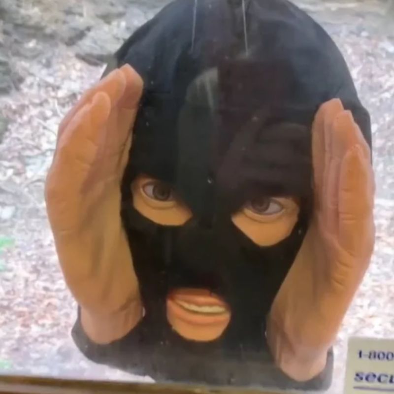 Halloween Raamdecoratie Glurende Ogen met Enge Silhouetten voor Griezelfeest Spookhuis Horror Themafeest | Sansoti