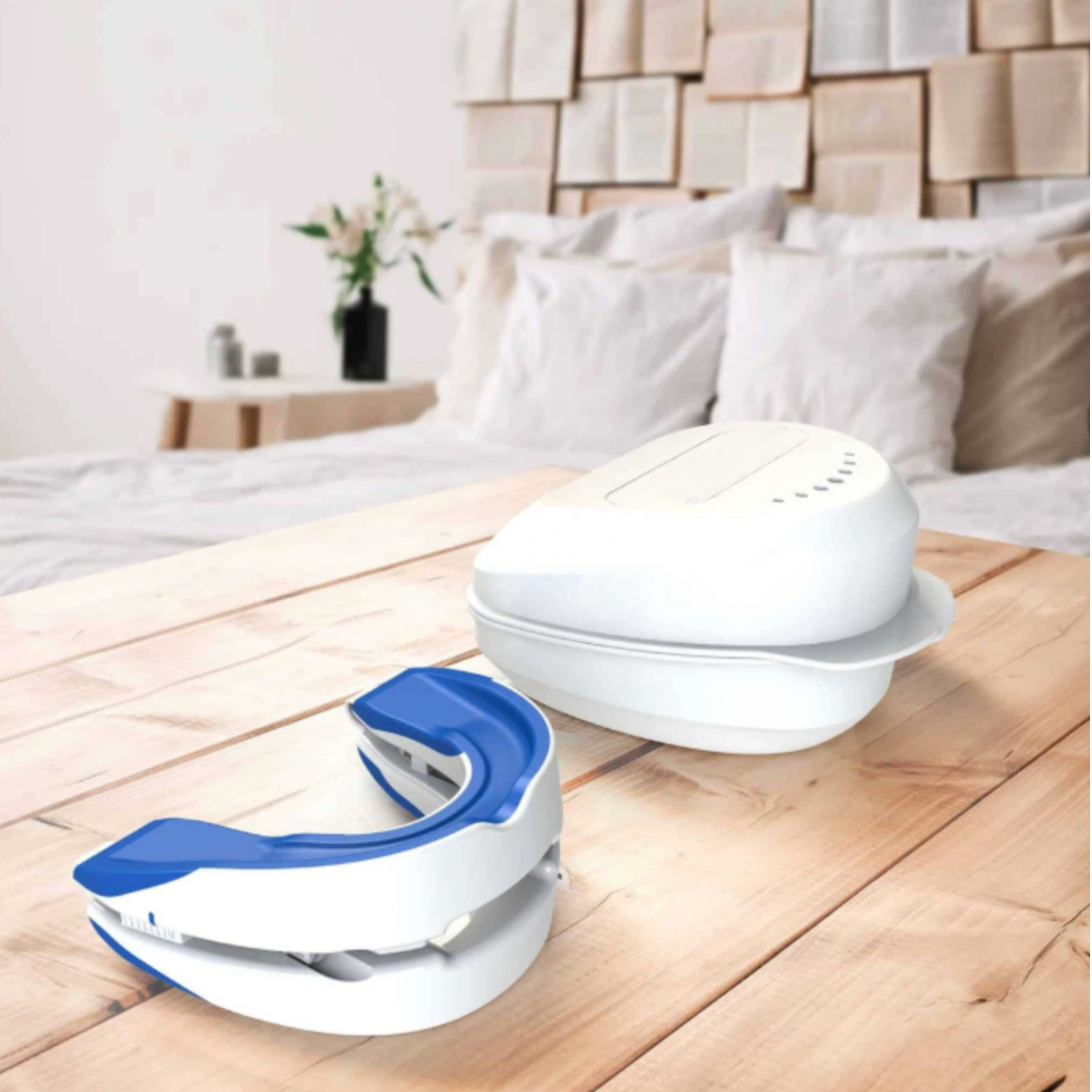 Verstelbaar Anti-Snurk Mondstuk met Ergonomische Pasvorm voor Comfortabele Nachtrust | Sansoti