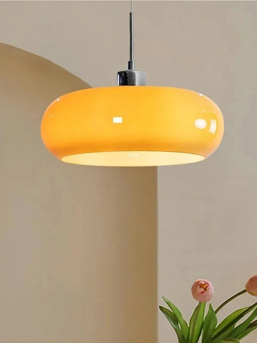 Bauhaus Glazen Hanglamp Metaal 11cm Nordic Design Eetkamer Keuken | Sansoti
