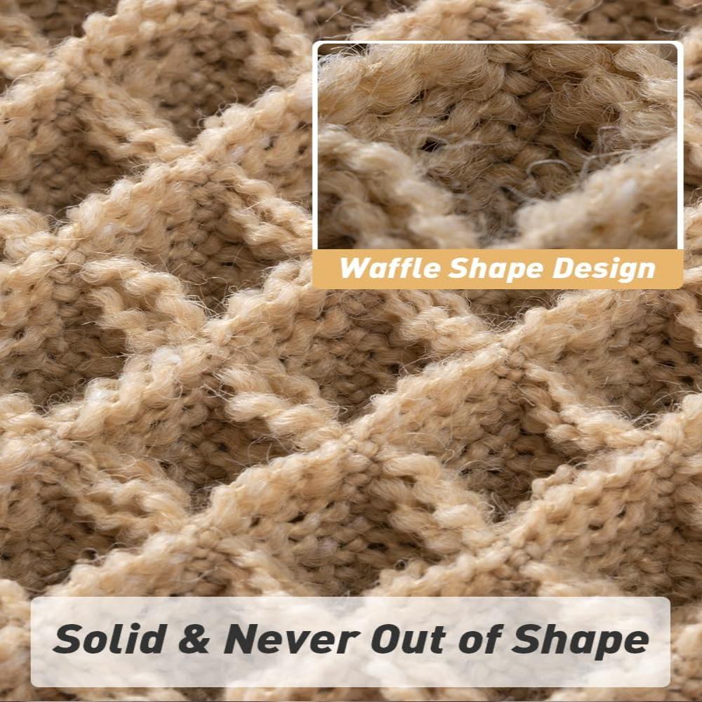 Badmat Wafelstructuur Absorberend Antislip Beige Badkamer Douchemat Sneldrogend Zacht Vloermat Spa Stijl | Sansoti