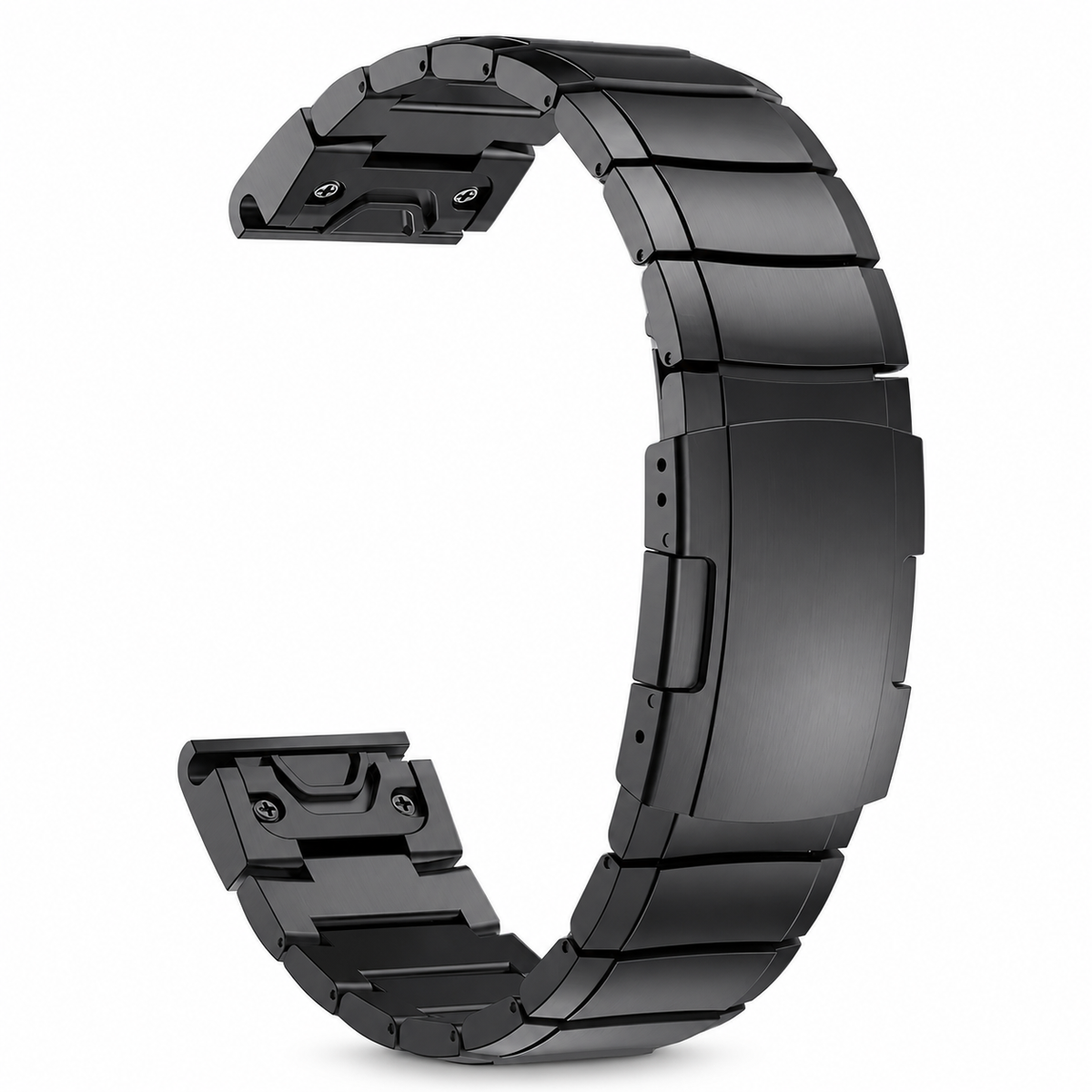 Bracelet à maillons en titane pour smartwatch 22 mm et 26 mm, QuickFit, bracelet de montre sportif en acier et métal | Sansoti