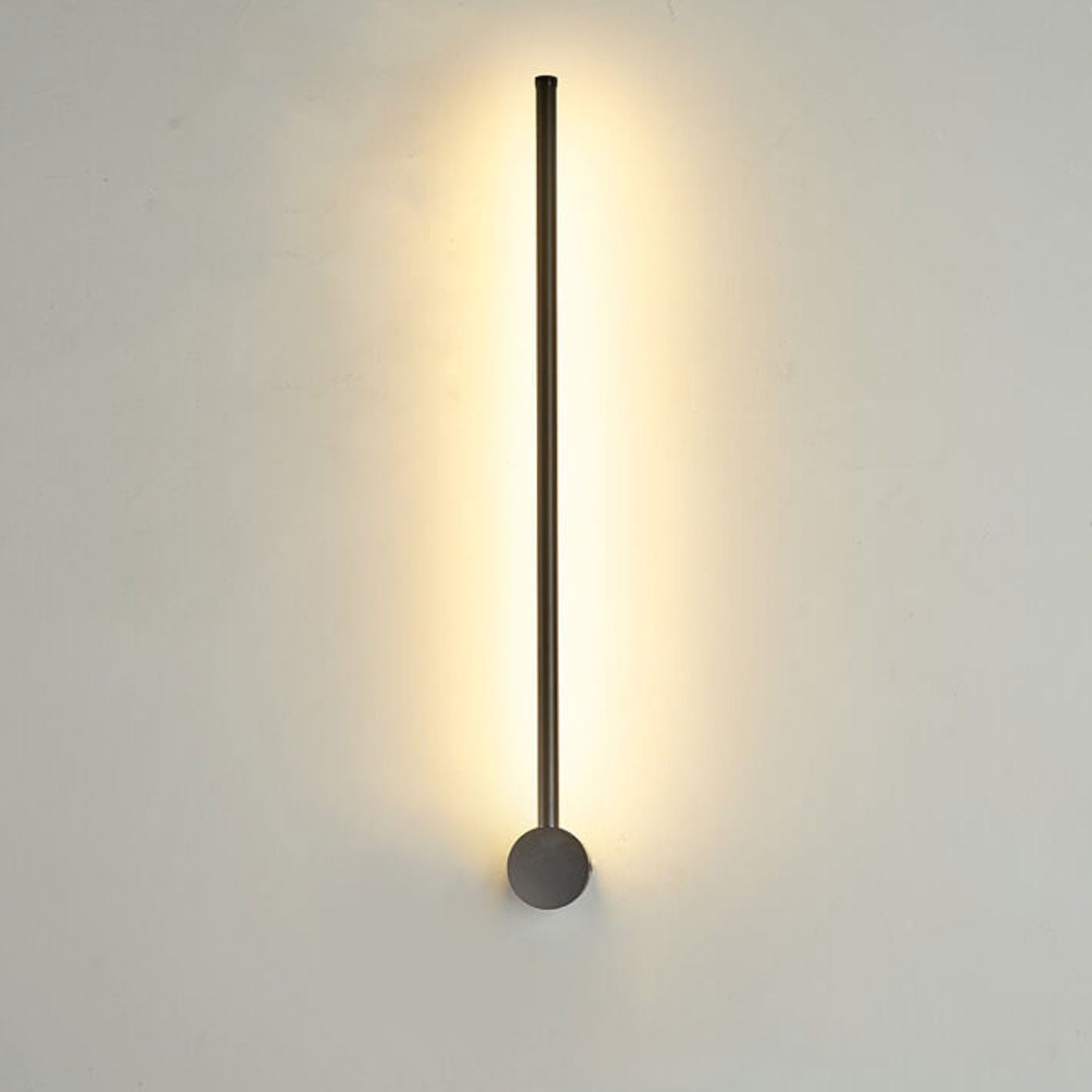 Wandlamp LED Staf Aluminium Zwart Goud 60cm 80cm Woonkamer Slaapkamer Studeerkamer Lijnlamp Minimalistisch Modern Sfeerlamp | Sansoti