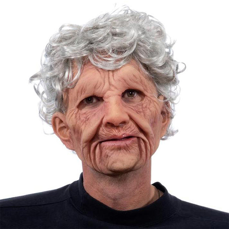 Realistic Latex Full Face Mask for Halloween Cosplay Parties Horror Costume Carnival Theater | Sansoti