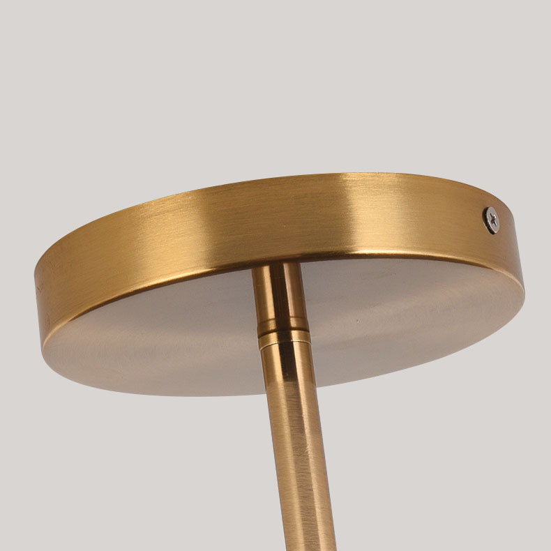 Runde LED-Deckenleuchte im Semi-Flush-Design in Holzoptik, Japandi, 30 cm - minimalistische Deckenbeleuchtung für das Wohnzimmer | Sansoti