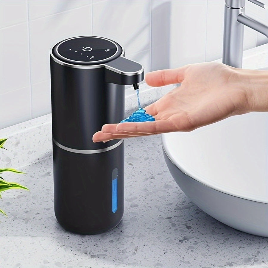 Automatische Zeepdispenser Sensor 380ml Kunststof Wit Badkamer Keuken Wandmontage Schuimdispenser USB Oplaadbaar | Sansoti