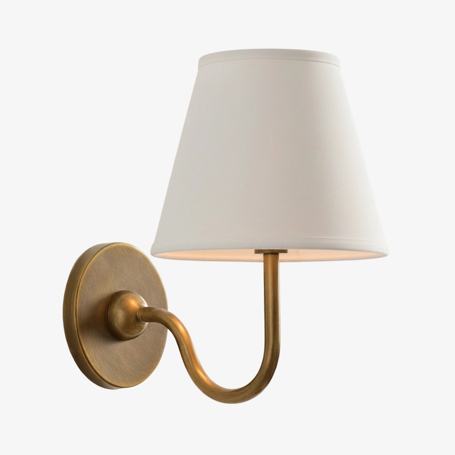 Wandlamp met Geplisseerde Stoffen Kap – Klassieke Verlichting voor Slaapkamer en Woonkamer | Sansoti