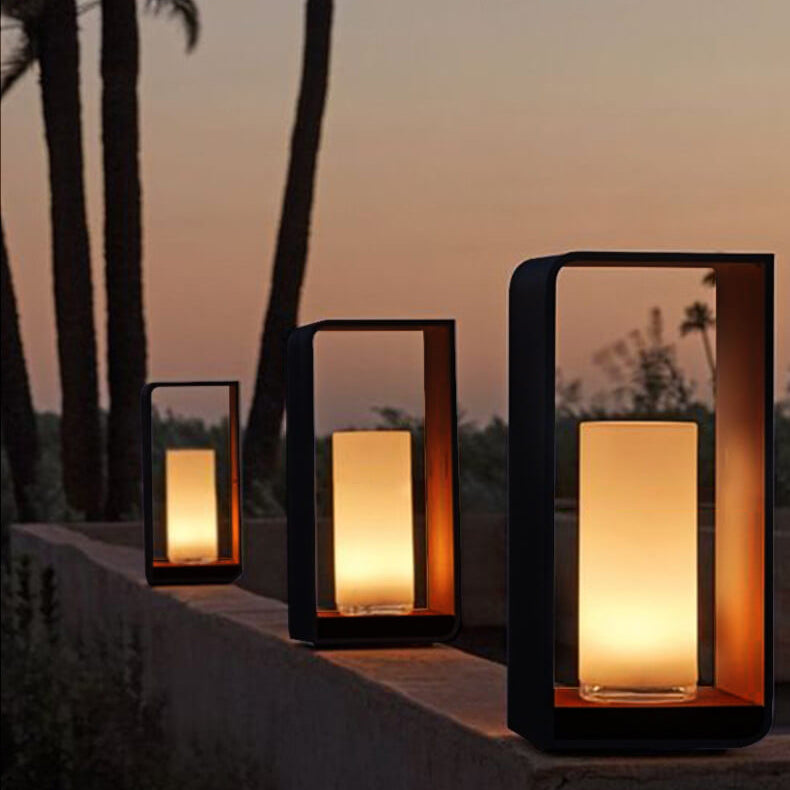 Lampe d’extérieur LED, éclairage de jardin résistant à l’eau, design moderne, éclairage d’allée et de terrasse, 30-60cm | Sansoti