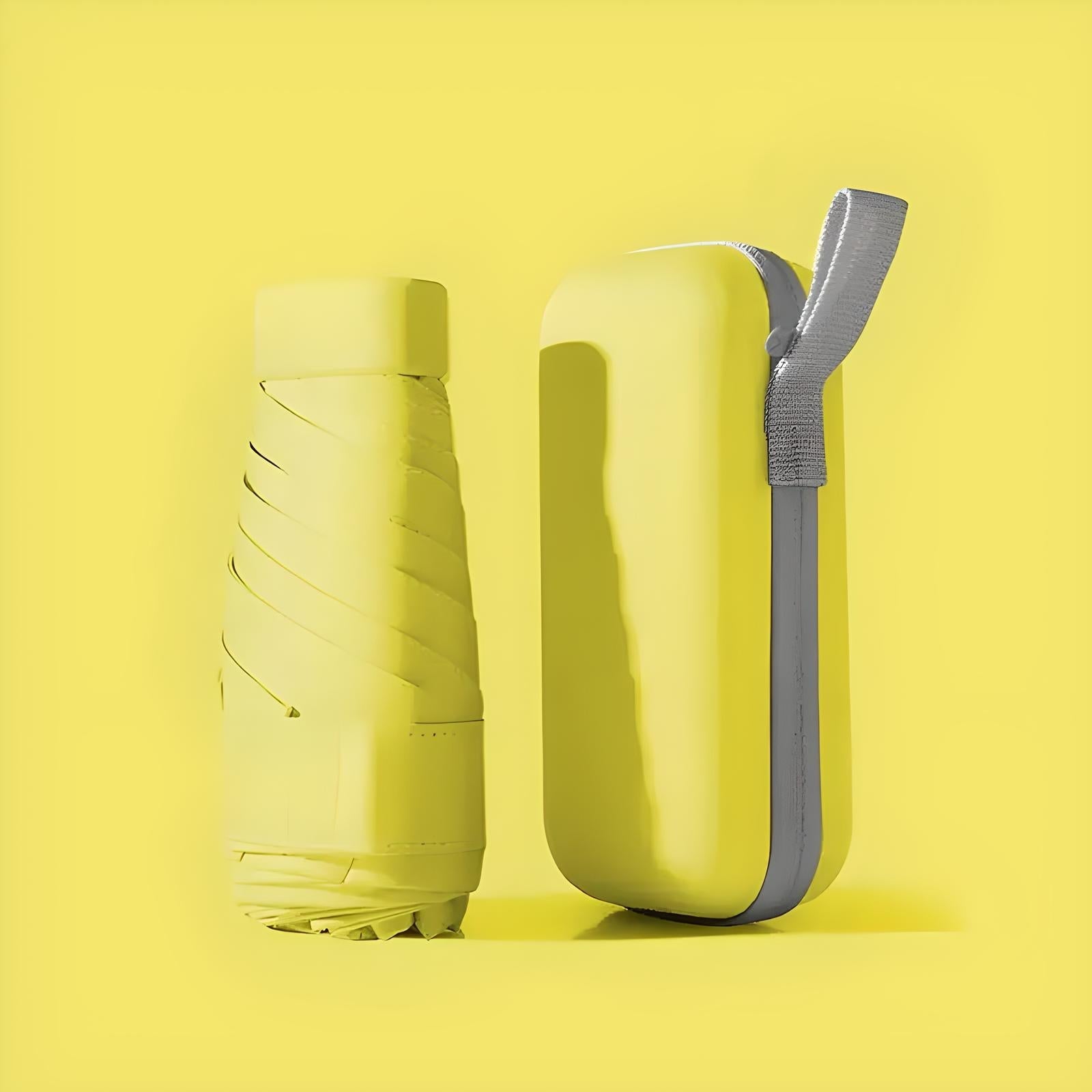 Compacte Reisparaplu met Waterdichte Hoes – Windbestendig & Ultralicht | Ideaal voor Onderweg | Sansoti