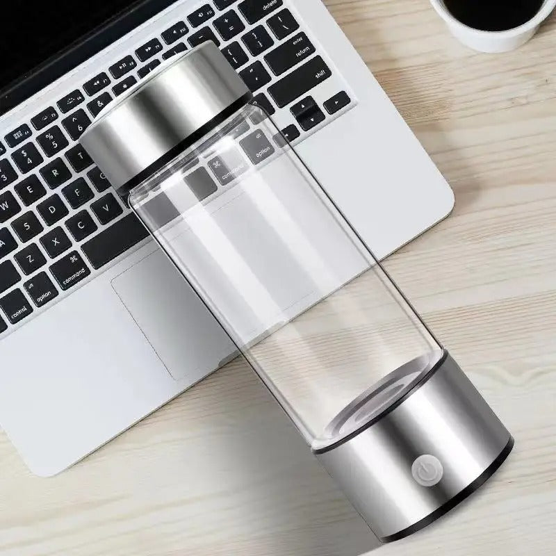 Wasserstoff-Wasserflasche, tragbar, USB-aufladbar, 420 ml, Edelstahl | Restfield