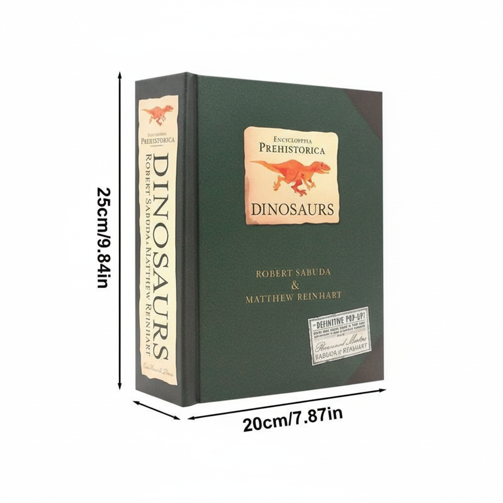 3D Pop-up Boek Dinosaurus – Interactief Kinderboek met Pop-up Scènes – Educatief Prentenboek Prehistorie | Sansoti