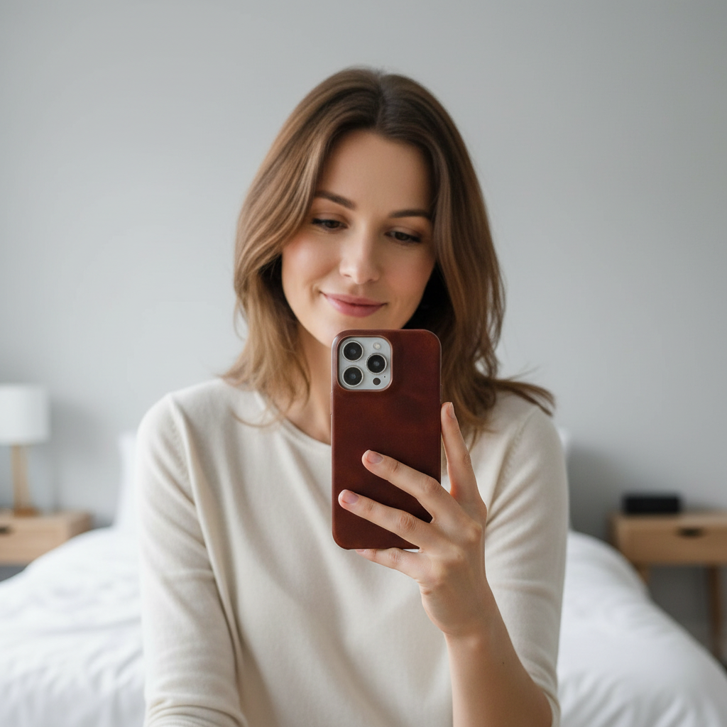 Stornfield | Oil Wax Genuine Leather Apple iPhone Case