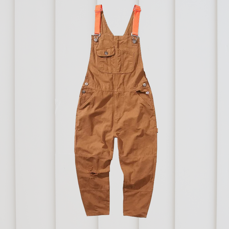 Adjustable Unisex Garden Overalls with Pockets - Durable Workwear for Gardening Tasks and Comfortable Outdoor Wear | Sansoti