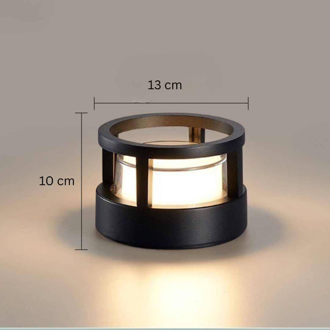 Lampe extérieure LED en aluminium résistante aux intempéries IP65, éclairage mural pour jardin et terrasse, design moderne industriel, éclairage extérieur | Sansoti
