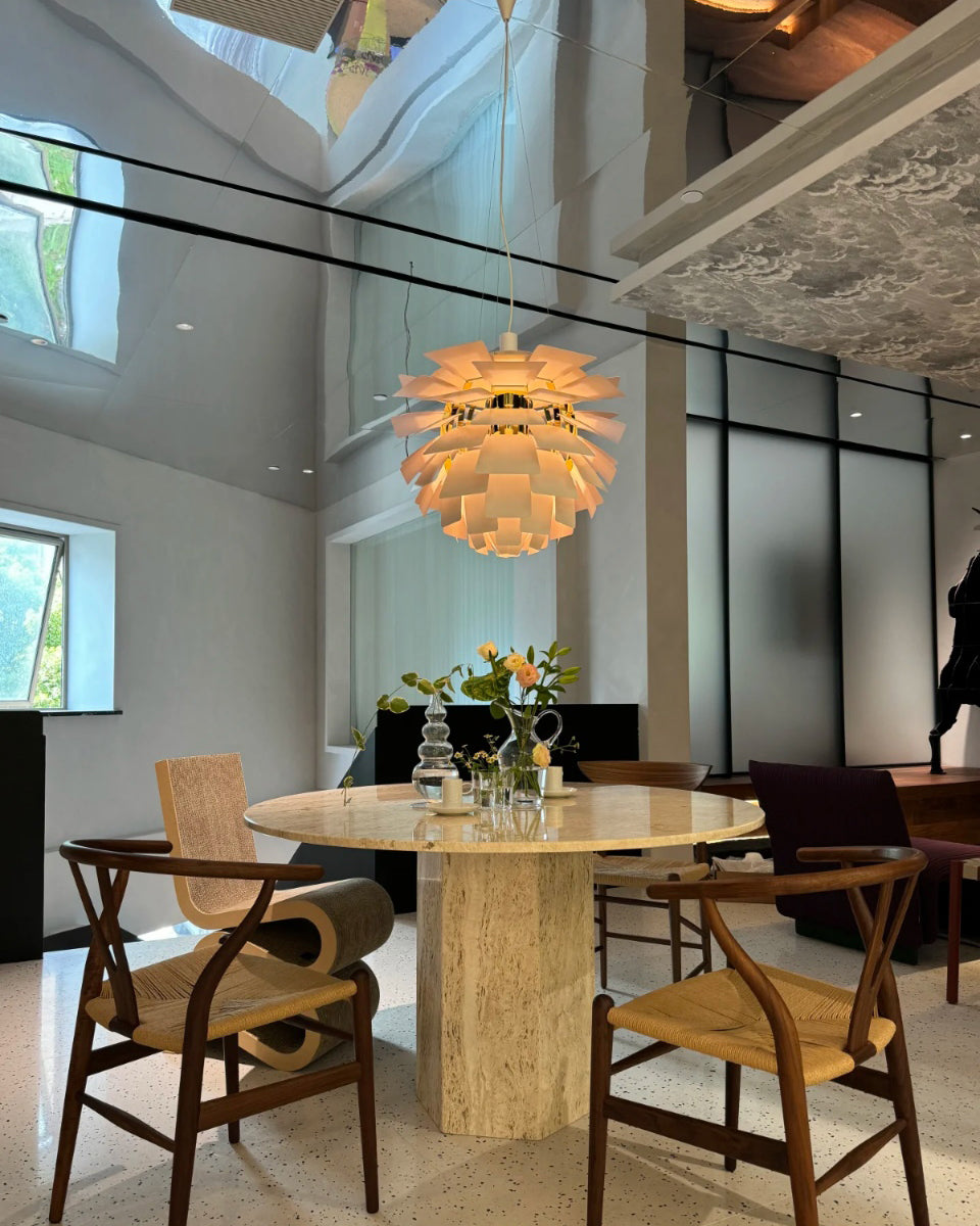 Hanglamp Dennenappel Metaal Klassiek Warm Wit Verstelbaar Snoer Woonkamer | Sansoti