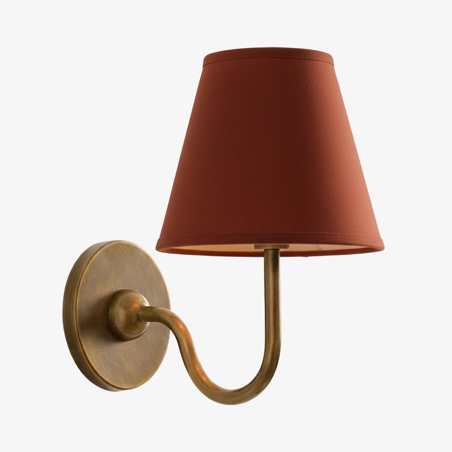 Wandlamp met Geplisseerde Stoffen Kap – Klassieke Verlichting voor Slaapkamer en Woonkamer | Sansoti