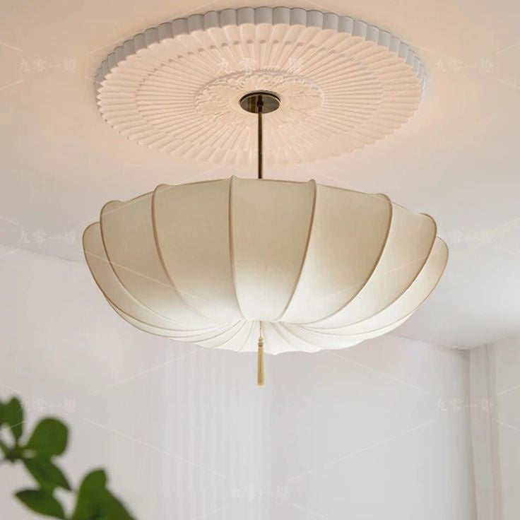 Luxe Wolkvormige Plafondlamp Met Zachte Sfeerverlichting In Frans Design | Sansoti