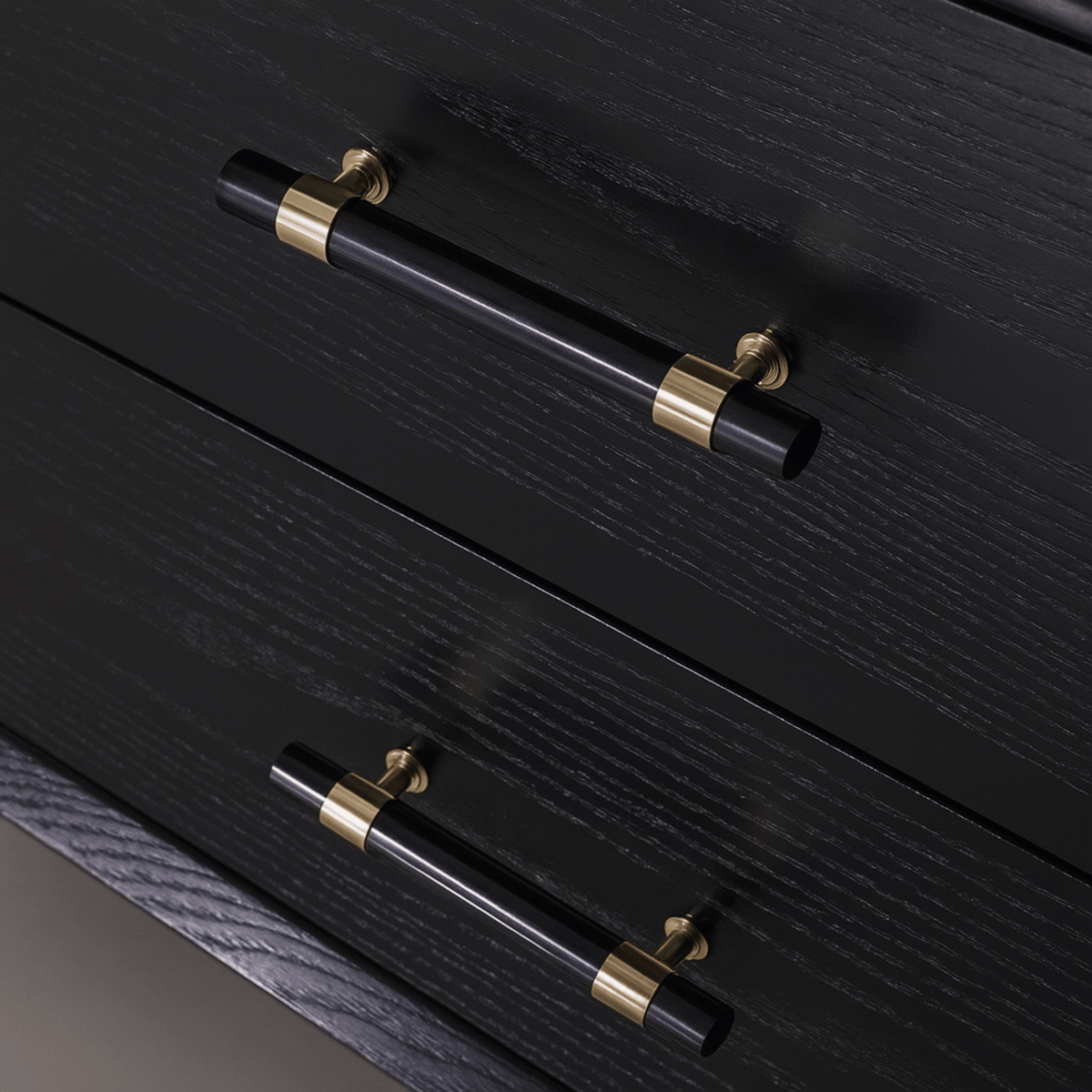 Möbelgriff aus Naturstein Messing T-Form Knopf Griff Schrankgriff Küchenschublade Schrank Kommode Modernes Interieur | Sansoti