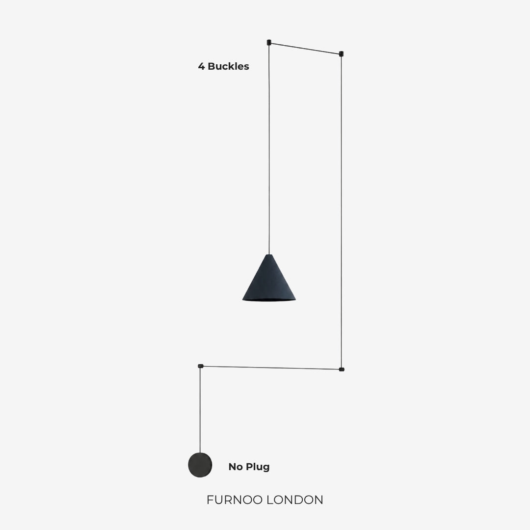 Stella hanglamp – aluminium geometrisch design met verstelbare kabellengte en LED-verlichting | Sansoti