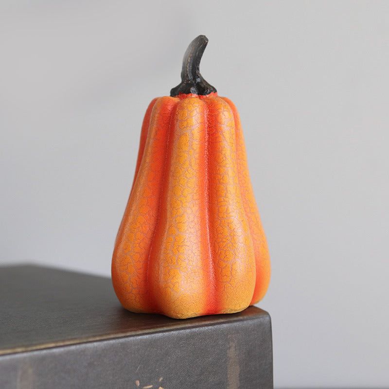 Halloween-Kürbis-Dekolampe LED Orangefarbenes Leuchten Stimmungsbeleuchtung Batterie Gruselig Innenbereich Außenbereich Garten | Sansoti