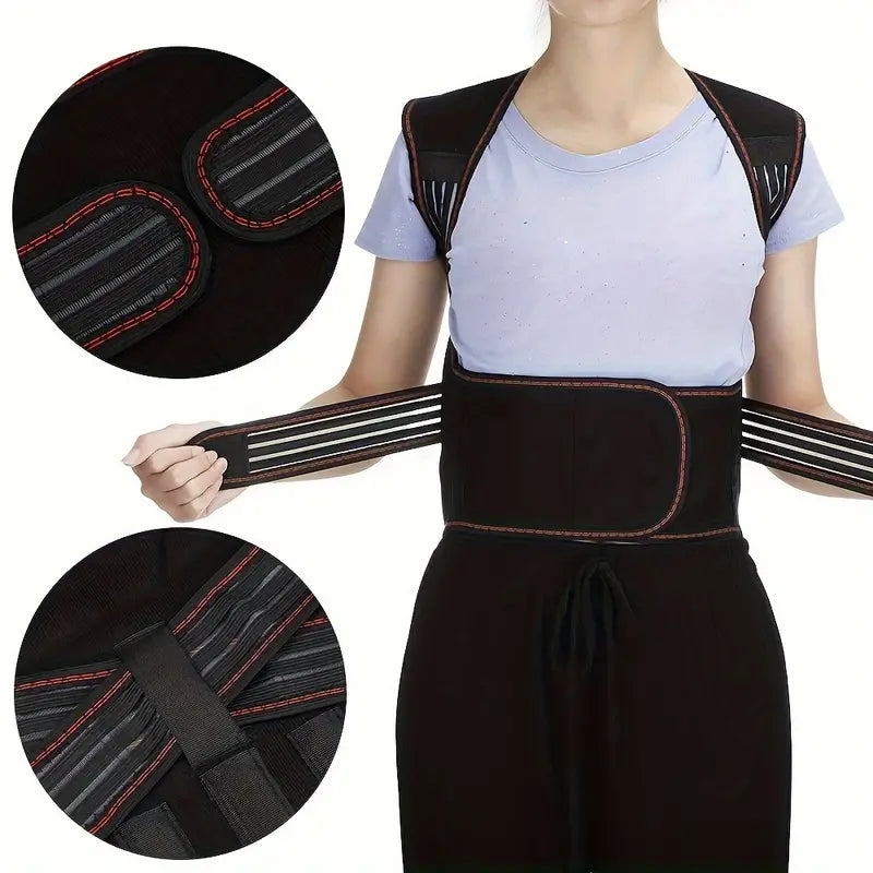 Magnetische Rugbrace met Infrarood Therapie voor Lumbale Ondersteuning Houding en Rugpijn Verlichting | Sansoti