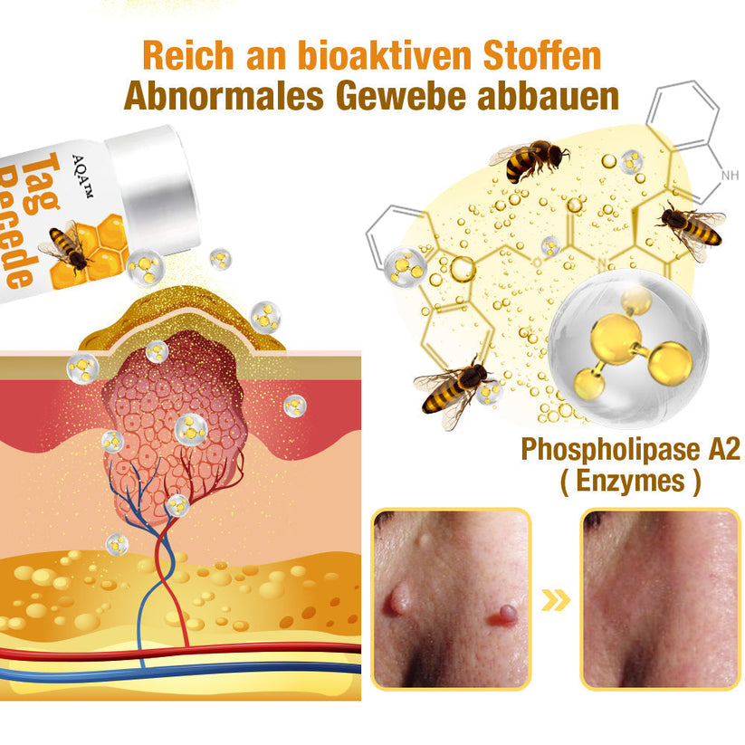 Hautspray mit Bienengift gegen Flecken und Warzen – Für alle Hauttypen | Sansoti