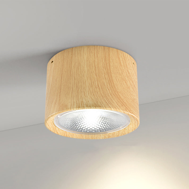 Cylindrical Ceiling Light Nordic Style Aluminum Spotlight Living Room Bedroom Hallway 3000K 6000K | Sansoti