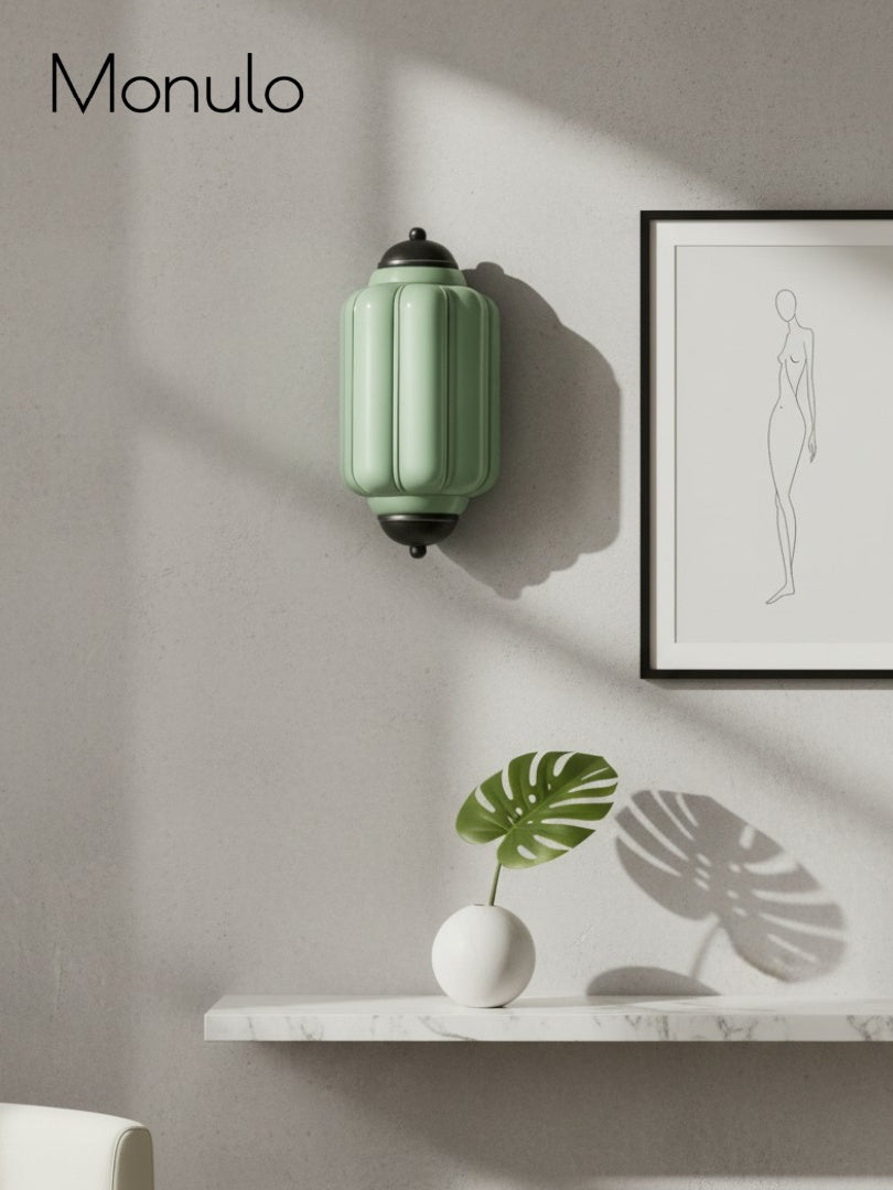 Wandlamp Melkglas voor Slaapkamer Gang Scandinavische Stijl | Sansoti