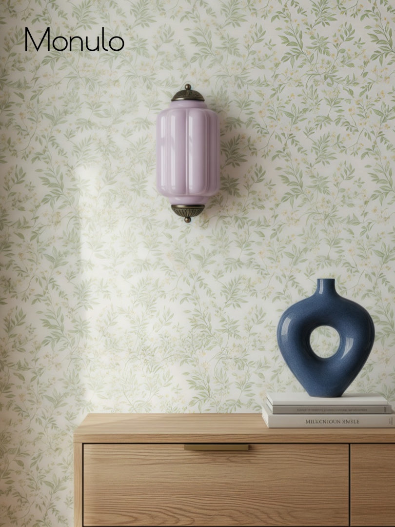 Wandlamp Melkglas voor Slaapkamer Gang Scandinavische Stijl | Sansoti