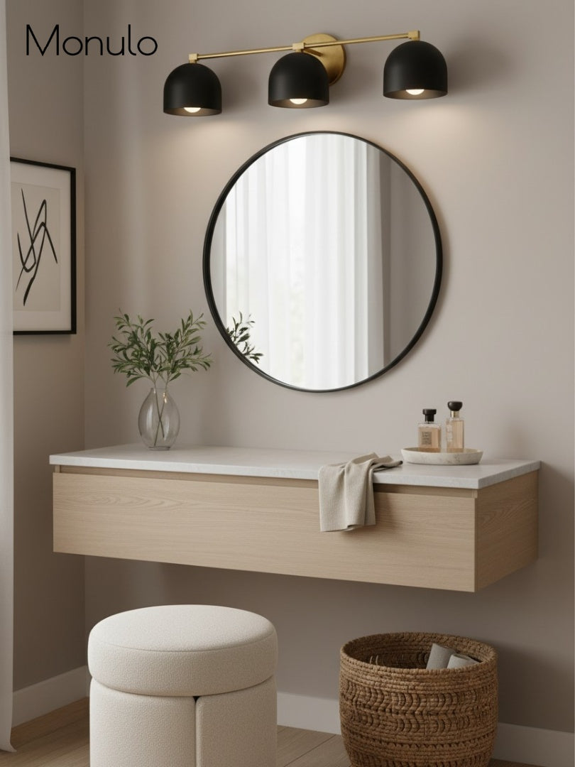 Wandlamp Koepelscherm Mid-Century Retro Design Badkamer Gang | Sansoti