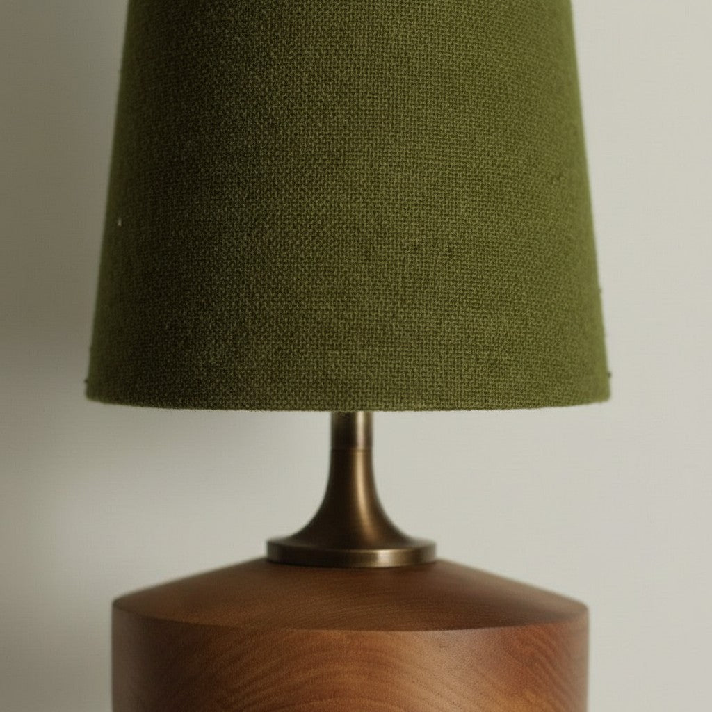 Retro Wandlamp met Stoffen Kap – Vintage Verlichting voor Slaapkamer | Sansoti