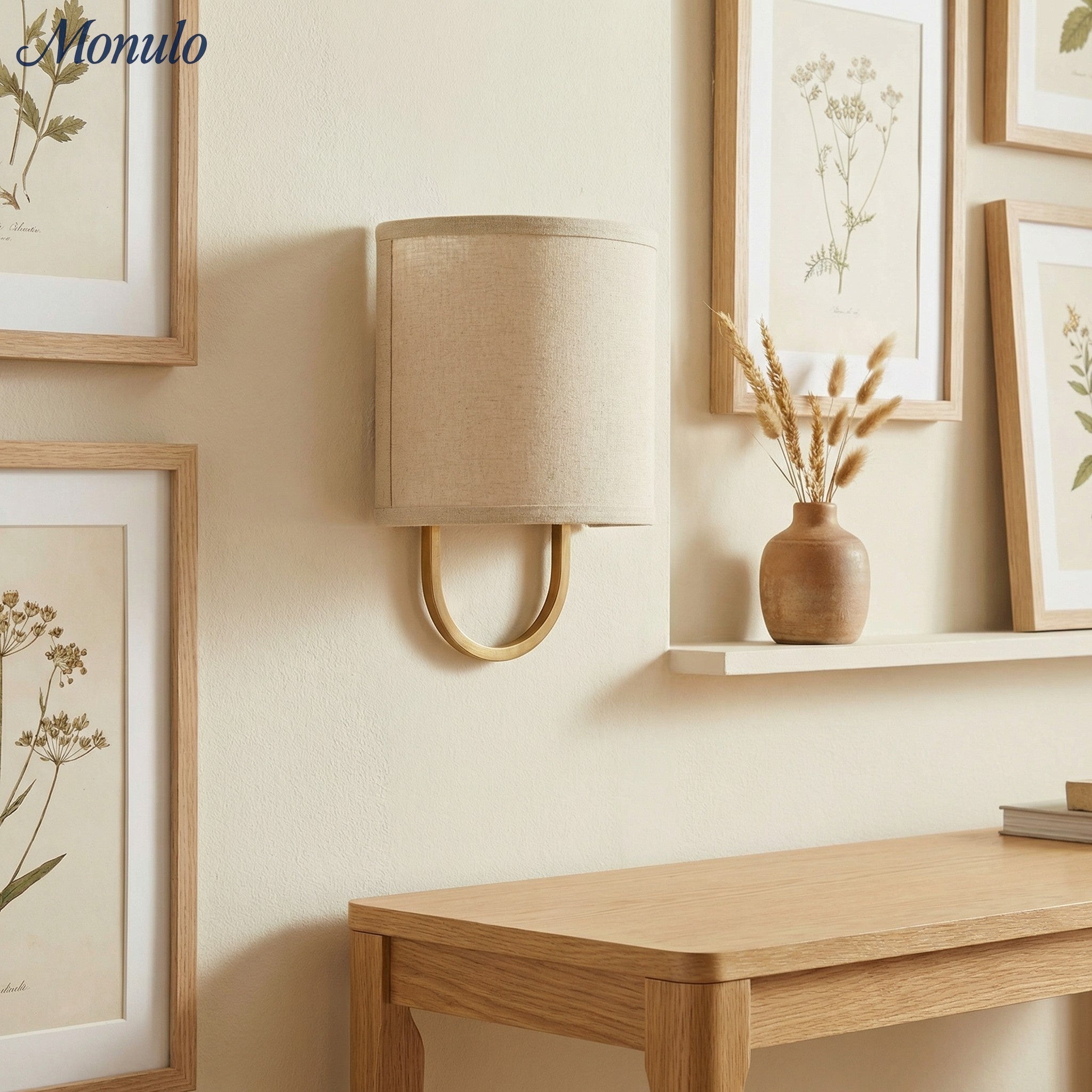 Wandlamp Stoffen Kap – Moderne Slaapkamer Wandverlichting voor Sfeervolle Ambiance | Sansoti