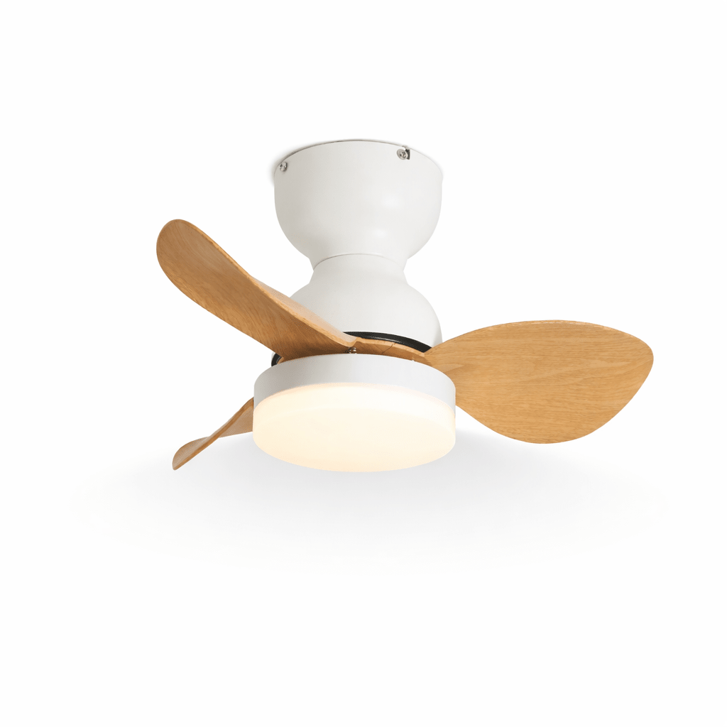 Plafondventilator met Verlichting Ø55 cm Moderne Ventilator met 6 Snelheden 3 Lichtinstellingen LED-Ventilator voor Woonkamer Slaapkamer | Sansoti