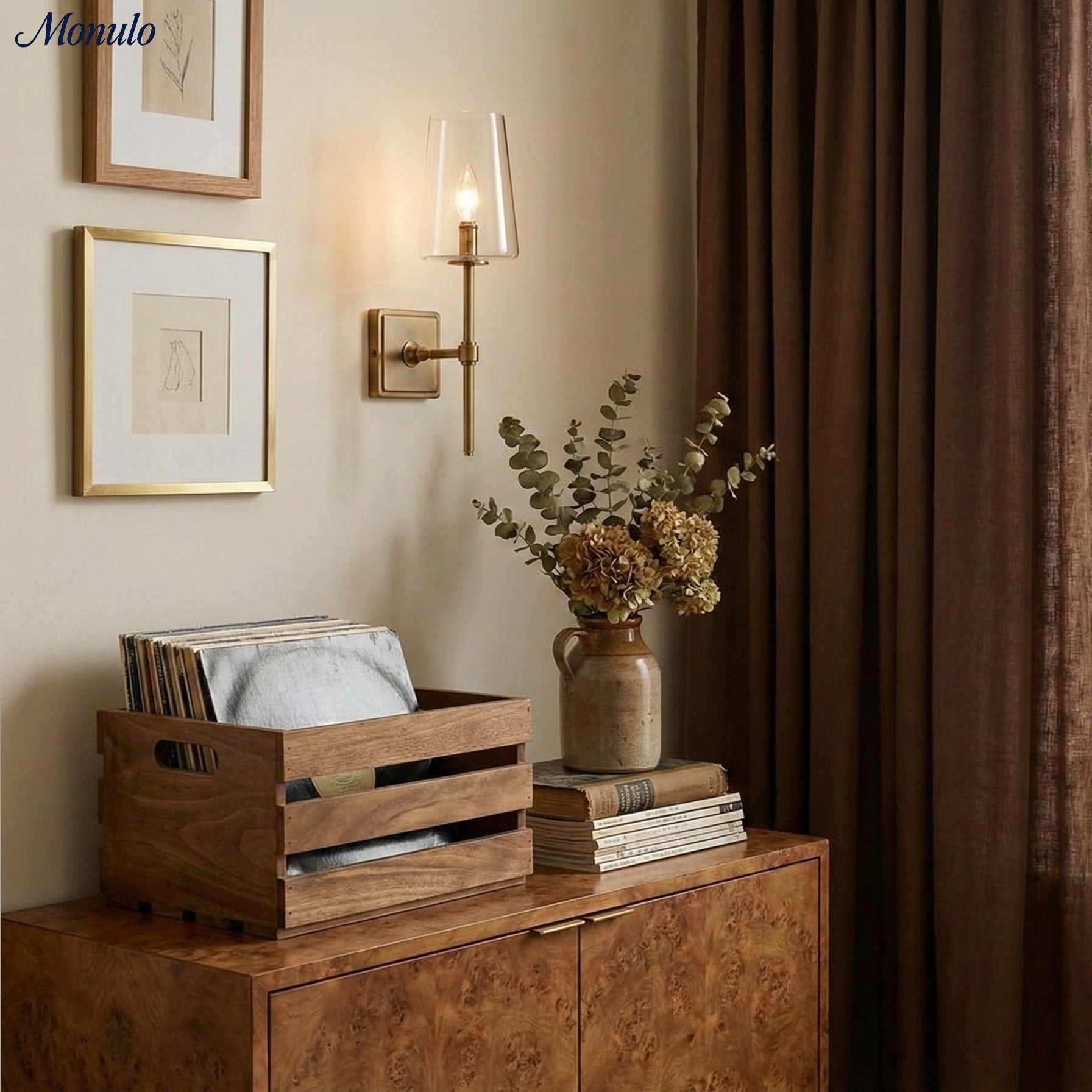 Glazen Wandlamp met Helder Glas – Enkelvoudige tot Drievoudige Configuratie – Elegante Badkamerverlichting | Sansoti