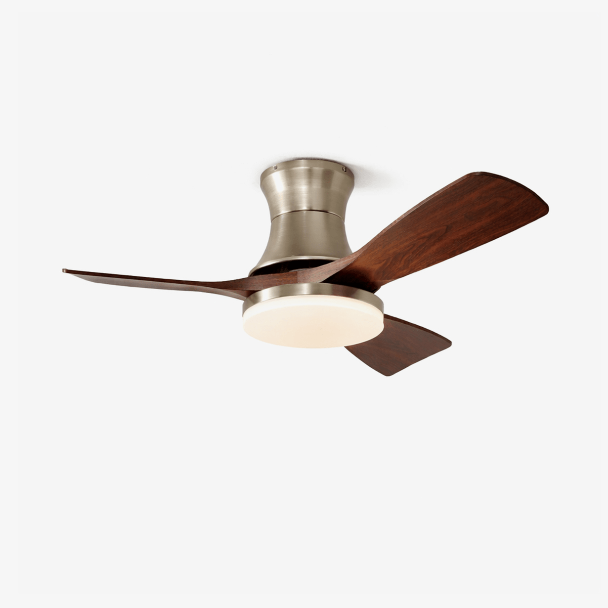 Ventilateur de plafond avec éclairage intégré et télécommande | Sansoti