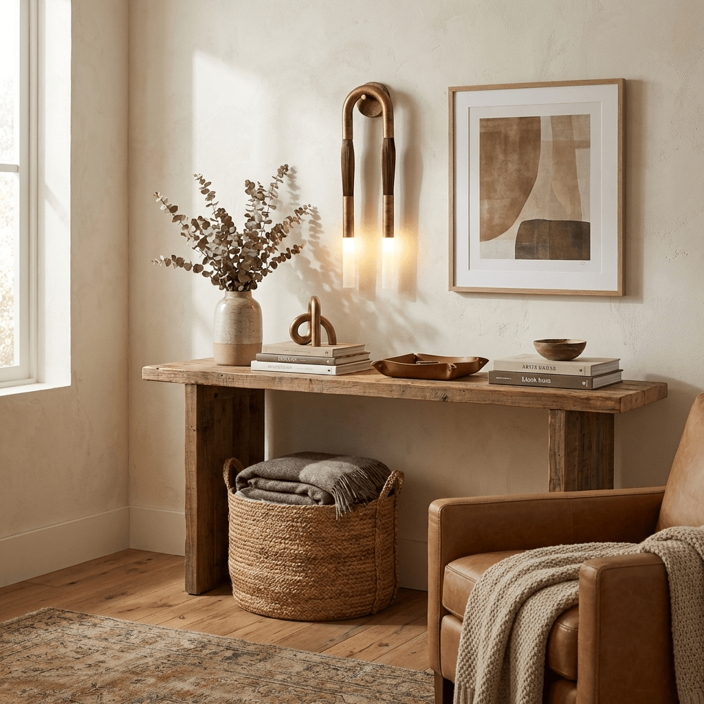 Decoratieve Wandlamp met Imitatie Paardenhaar – Sculptural Strijkijzeren Design met Witte Acryl Kap – ø18×H67cm | Sansoti