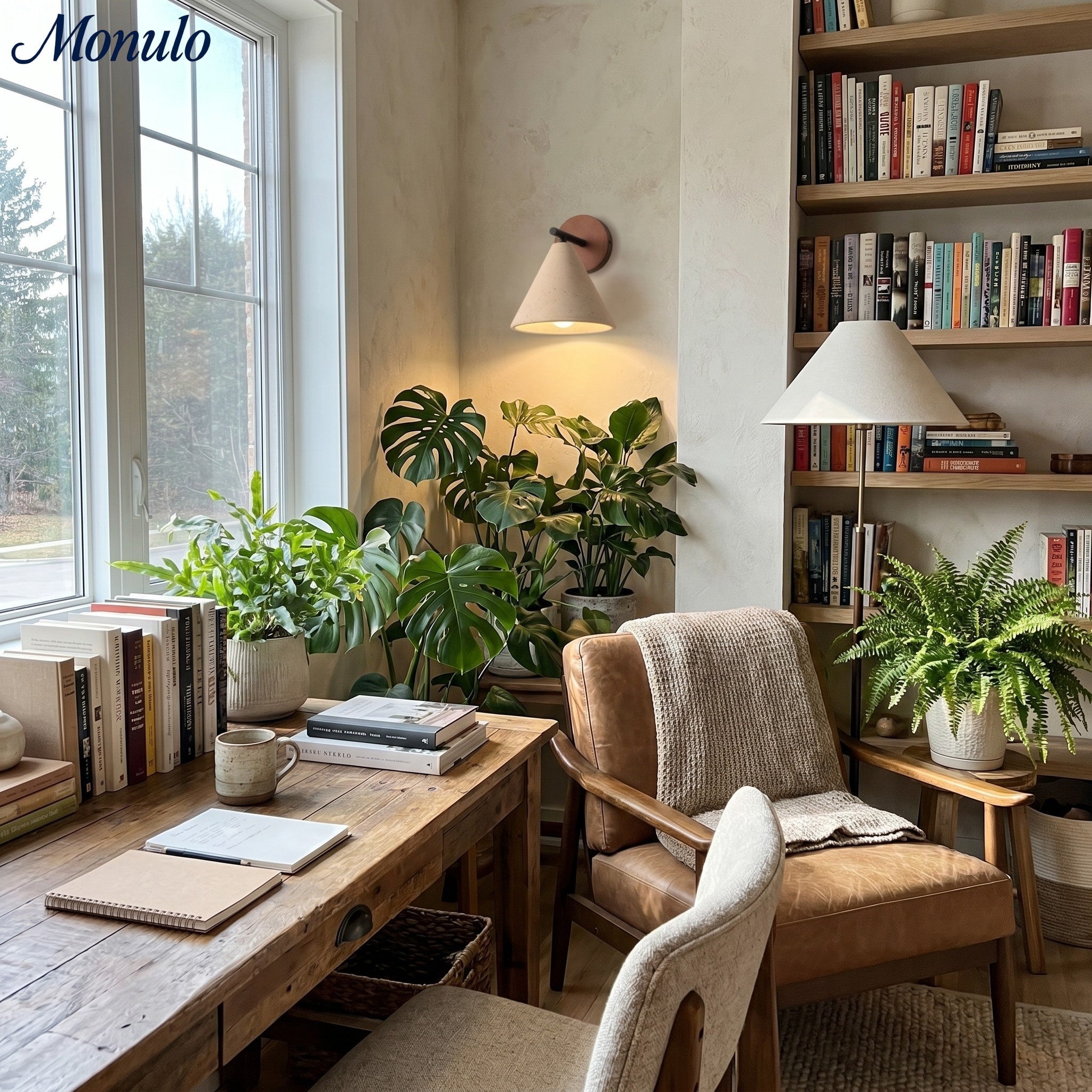 Travertijn Wandlamp Taps Toelopend Design Minimalistische Accentverlichting Slaapkamer Woonkamer | Sansoti