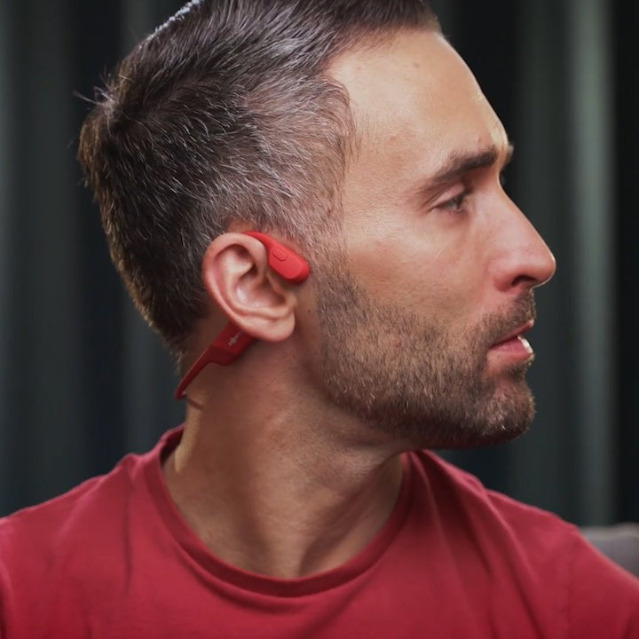Bluetooth-Knochenleitungskopfhörer Wasserbeständig Sport Laufen Fitness Freisprechen Gehörschutz | Sansoti