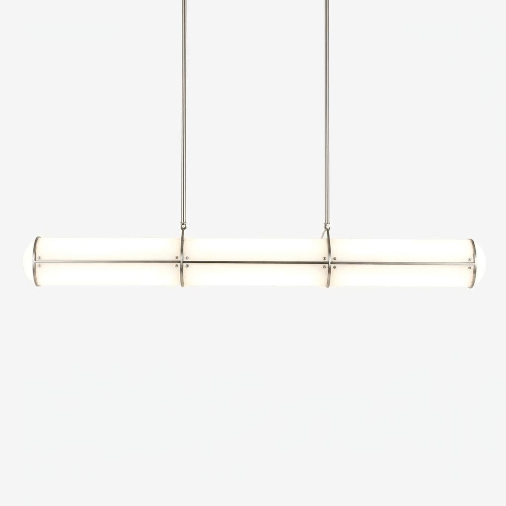 Eindloze Cilindrische Hanglamp Moderne Lineaire Verlichting voor Eettafel en Woonkamer Geïntegreerde LED Zwevende Lichtlijn Architectonische Verlichting | Sansoti